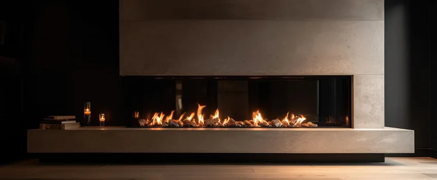 Gas Fireplace Ember Bed Design Services in Clarksville, Indiana