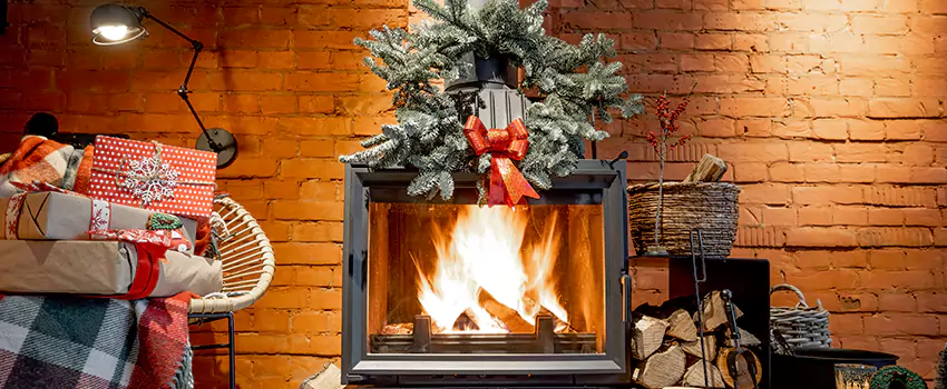 Travis Industries Linear Gas Fireplace Installation in Clarksville, Indiana
