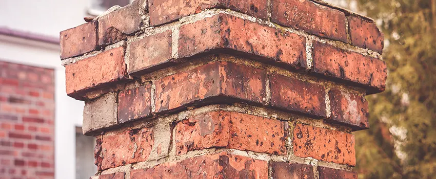 Cracked Chimney Bricks Repair Cost in Clarksville, Indiana